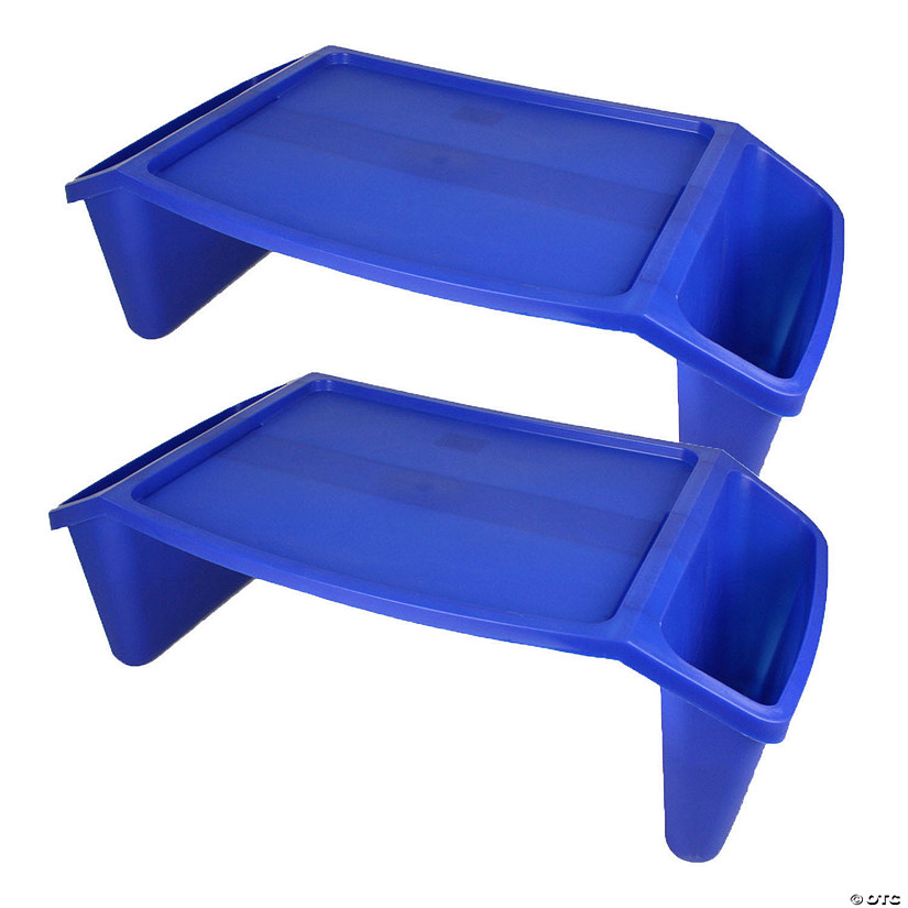 Romanoff Lap Tray, Blue, Pack of 2 Image