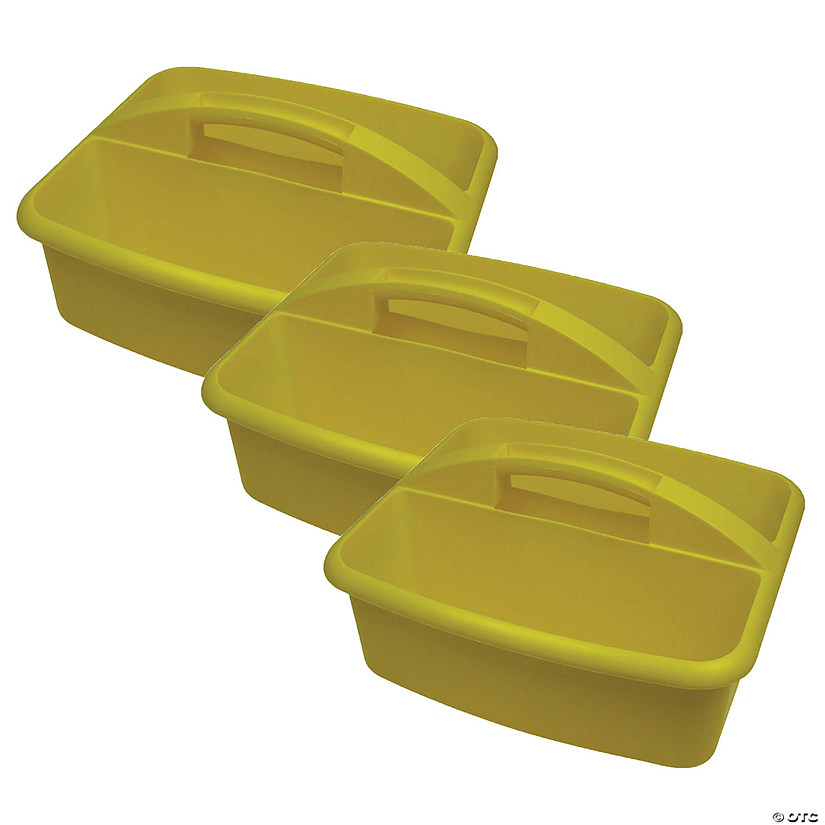 Romanoff Large Utility Caddy, Yellow, Pack of 3 Image