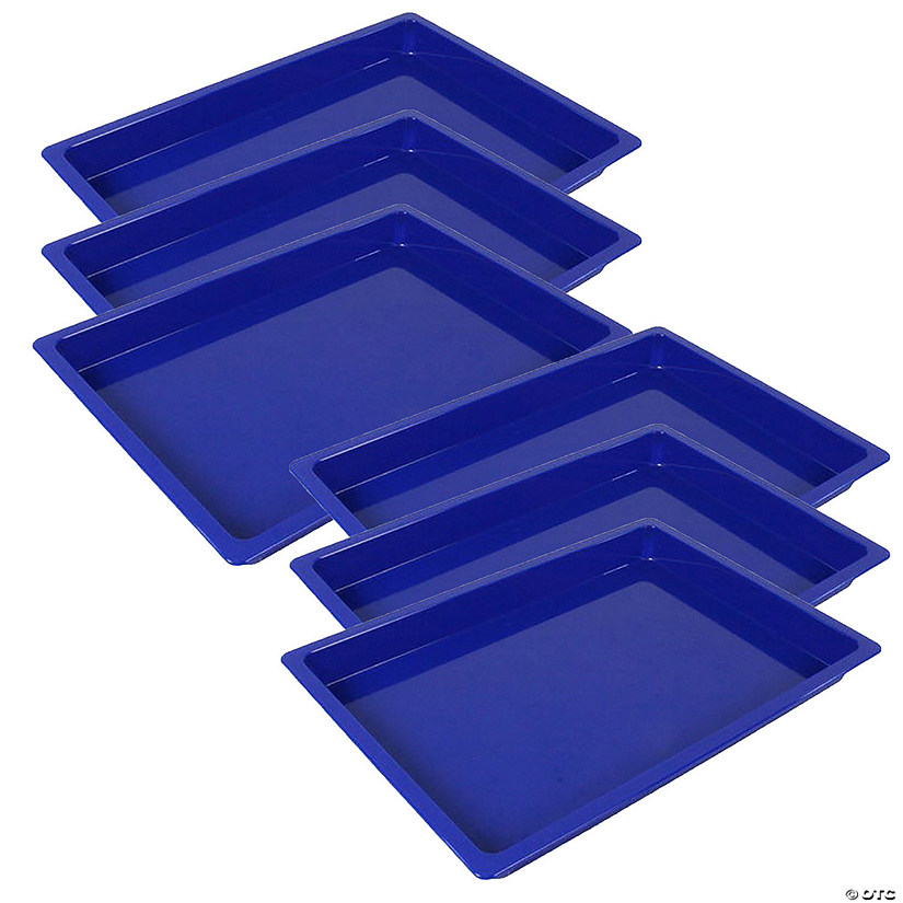 Romanoff Medium Creativitray, Blue, Pack of 6 Image