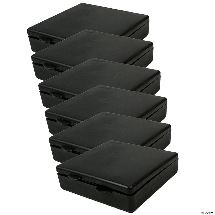 Romanoff Micro Box, Black, Pack of 6 Image