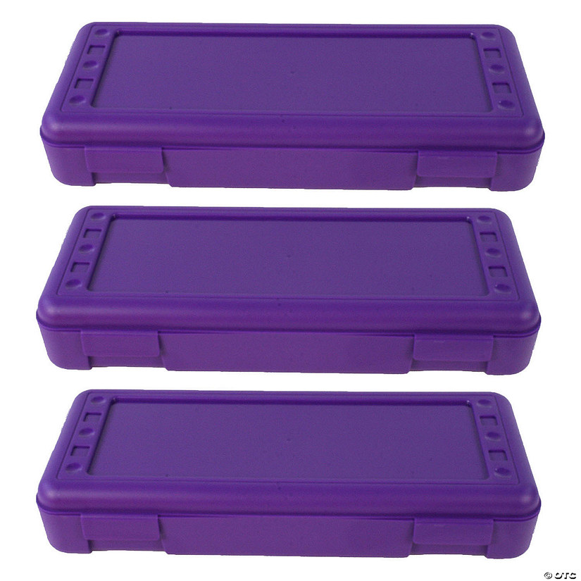 Romanoff Ruler Box, Purple, Pack of 3 Image