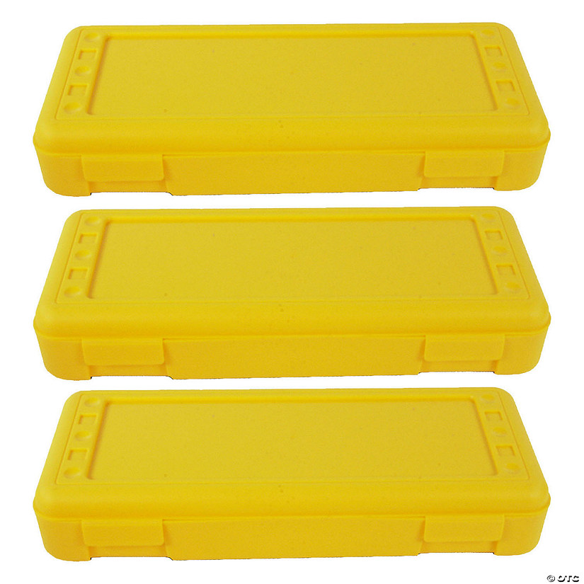 Romanoff Ruler Box, Yellow, Pack of 3 Image