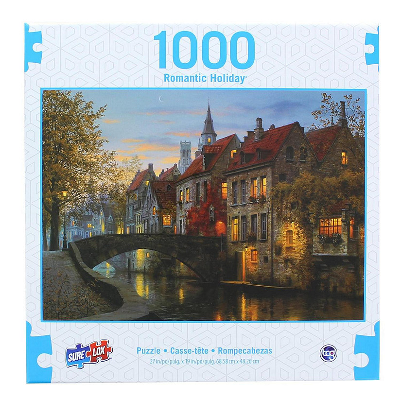 Romantic Holiday 1000 Piece Jigsaw Puzzle  Silent Evening Image