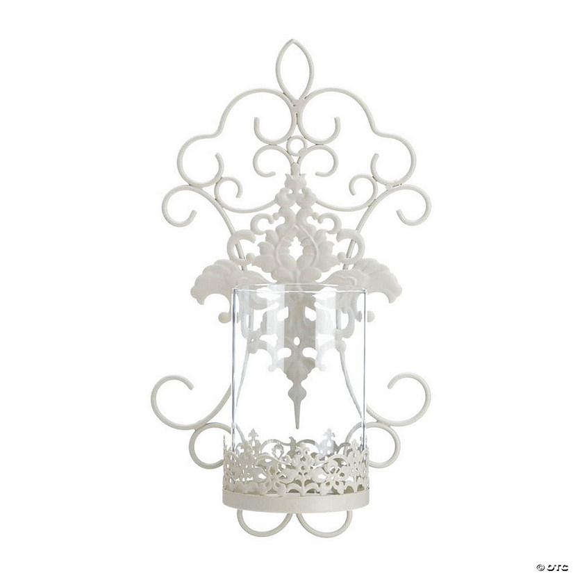 Romantic Lace Candle Wall Sconce 14.75" Tall Image