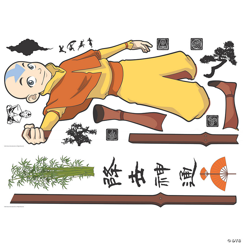 RoomMates Avatar Aang Giant Peel & Stick Wall Decals Image