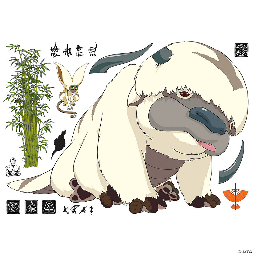 RoomMates Avatar Appa Giant Peel & Stick Wall Decals Image