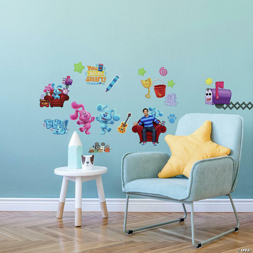Roommates Blue'S Clues Peel And Stick Wall Decals Image