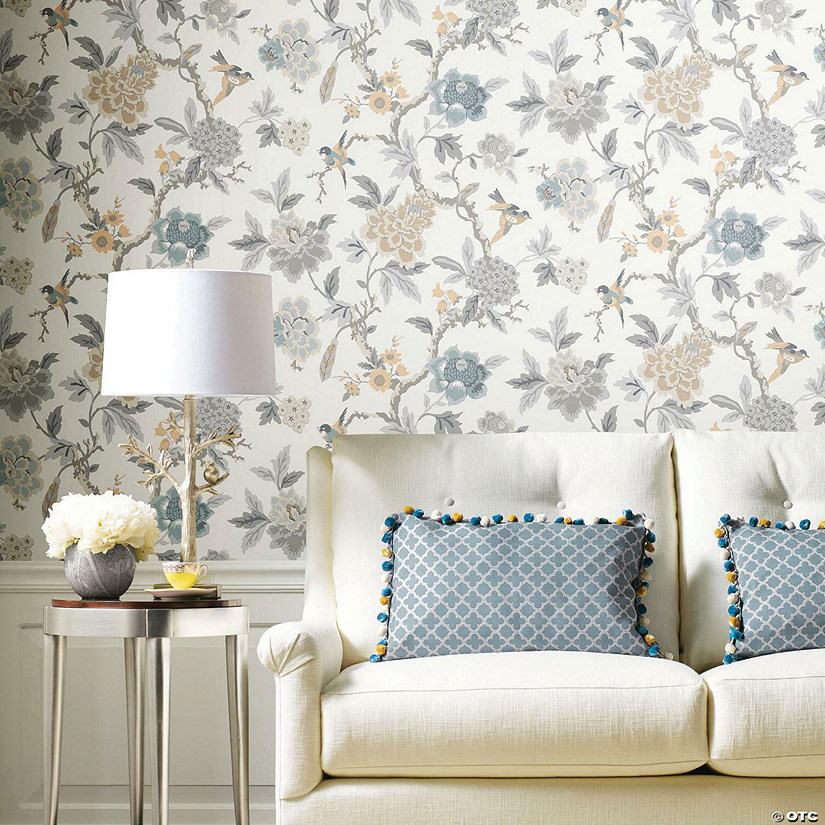 Roommates Candid Moments Peel & Stick Wallpaper - Taupe