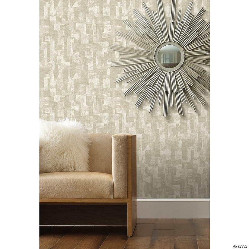 Roommates Capetown Peel & Stick Wallpaper - Taupe