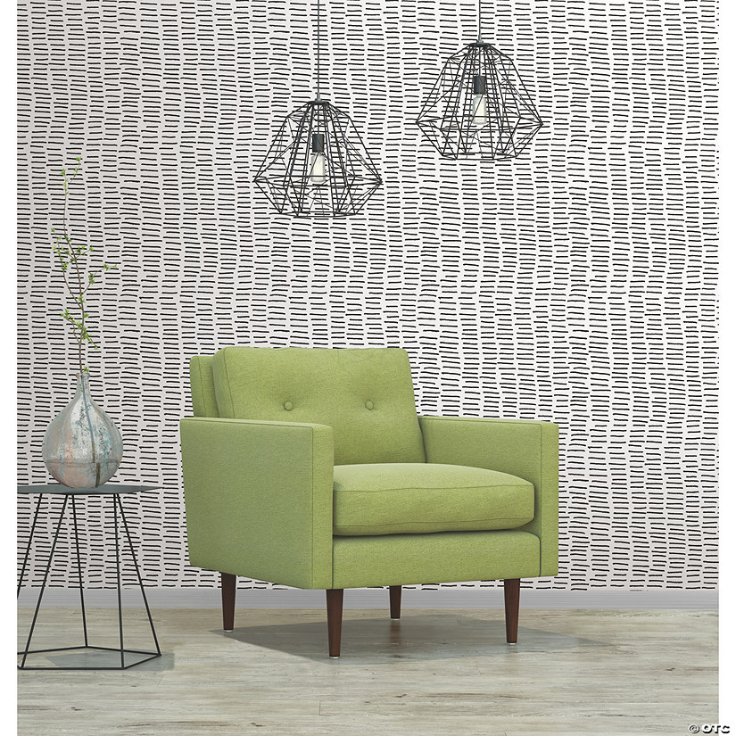 RoomMates Citrus Peel & Stick Wallpaper, Green Image