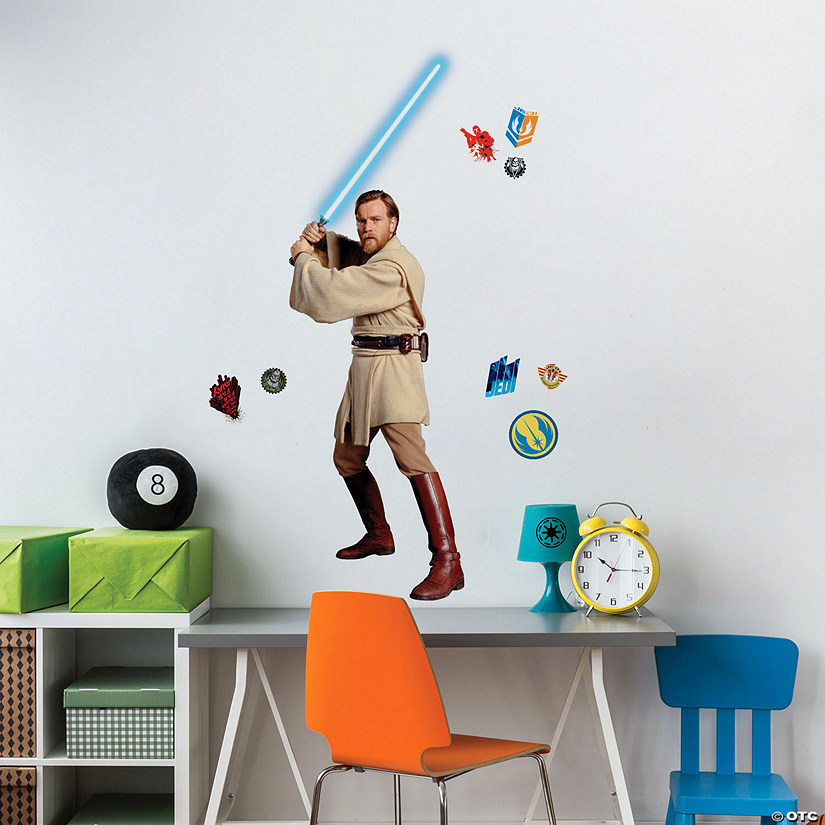 RoomMates Classic Obi-Wan Peel And Stick Giant Wall Decals Image