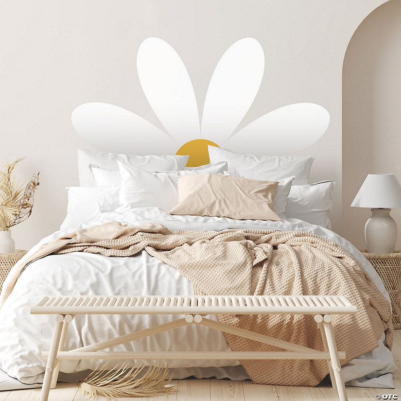 RoomMates Daisy Headboard XXL Peel And Stick Giant Wall Decals Image
