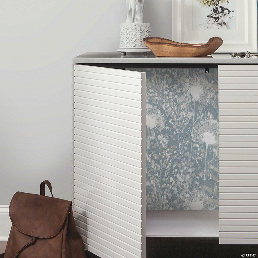 Roommates Dandelion Peel & Stick Wallpaper - White Image