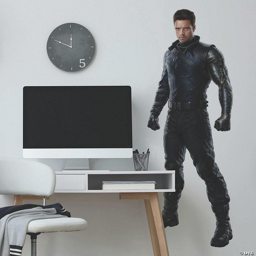 Roommates Falcon And The Winter Soldier Winter Soldier Peel And Stick Giant Wall Decal Image