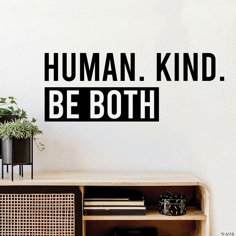 Roommates Human Kind Peel And Stick Wall Decals Image