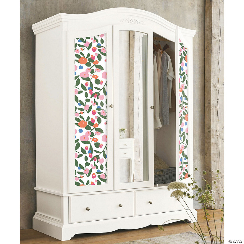 RoomMates Kensington Garden Peel & Stick Wallpaper - White Image