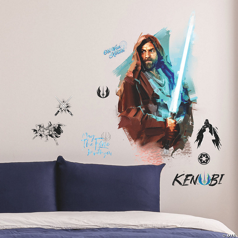 RoomMates Obi Wan Kenobi Painted Peel And Stick Giant Wall Decals Image