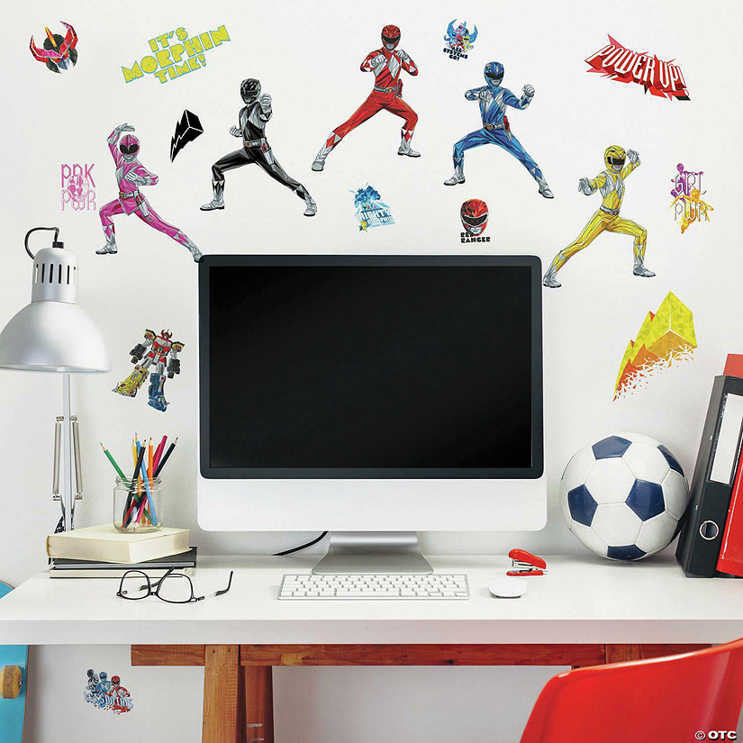 Roommates Power Rangers Peel And Stick Wall Decals Image