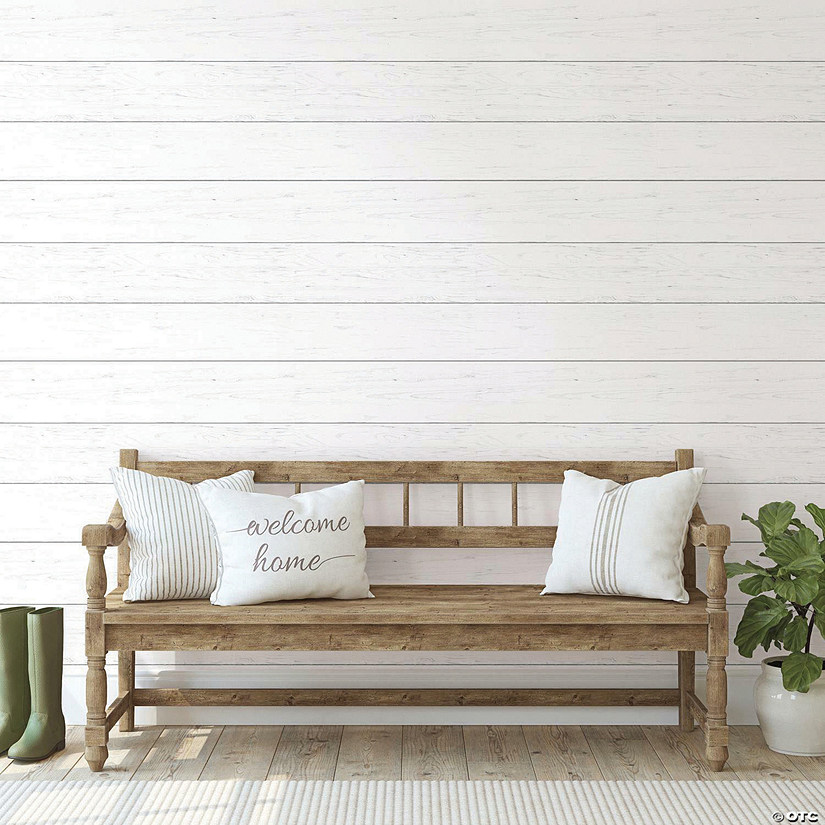 RoomMates Shiplap Peel and Stick Wallpaper - Whites Image