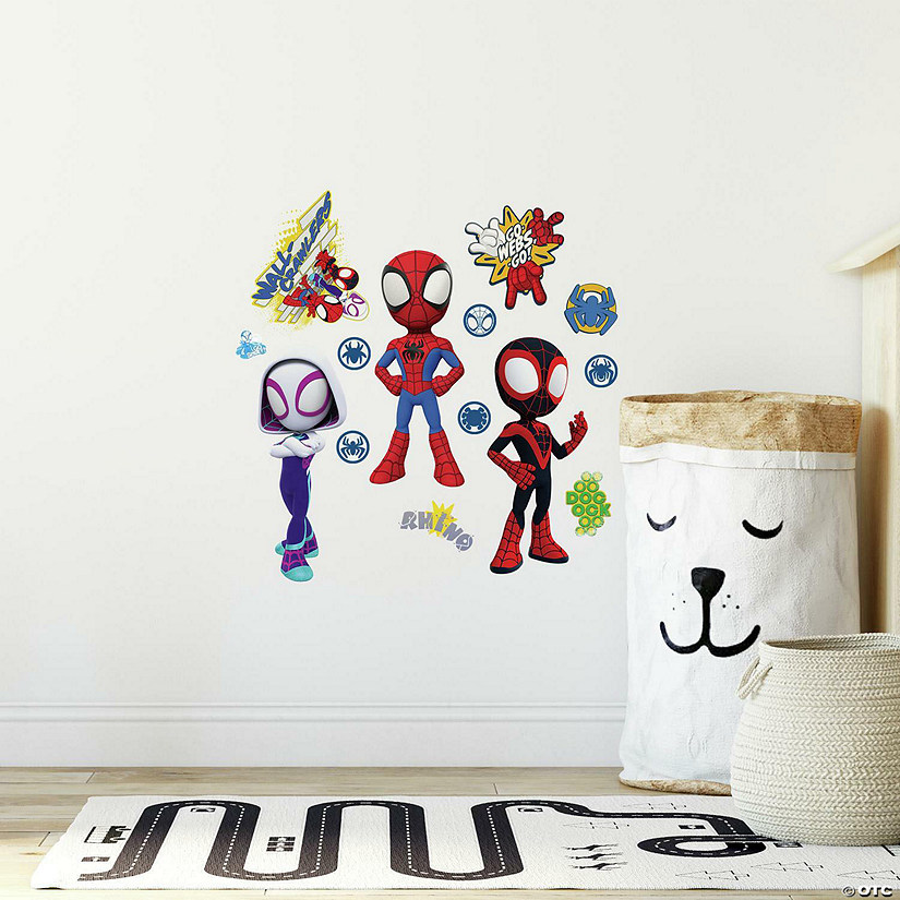 Roommates Spidey And His Amazing Friends Peel And Stick Wall Decals Image