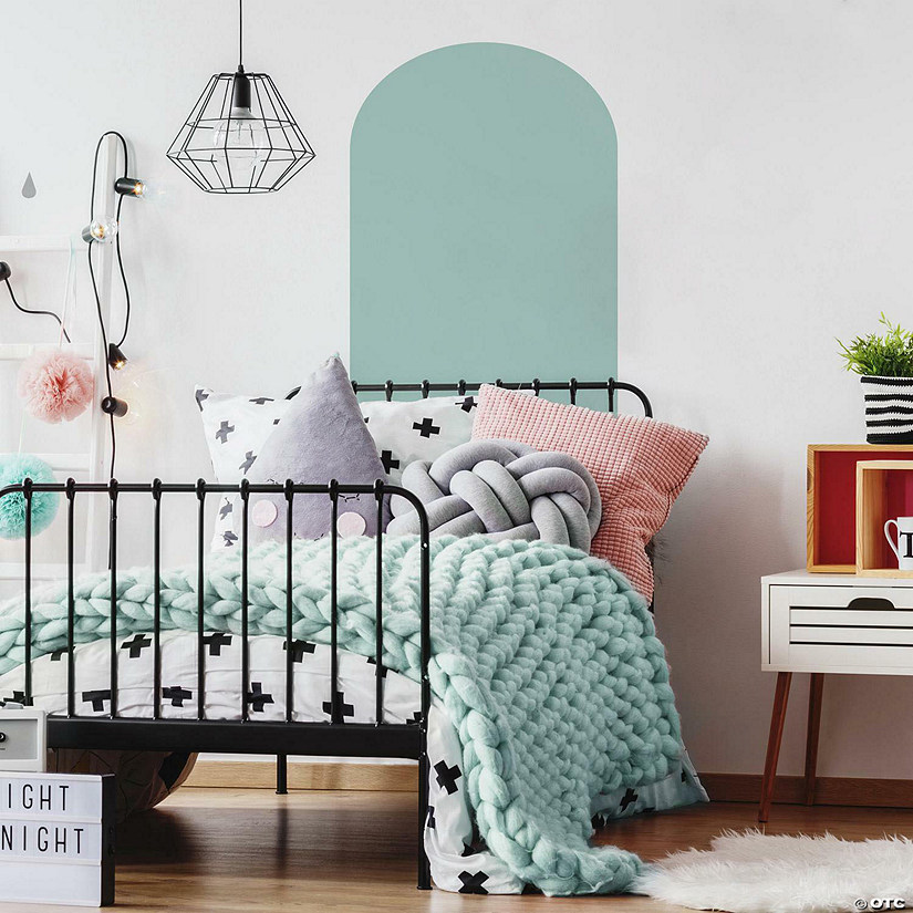 Roommates Teal Arch Xl Peel And Stick Wall Decal Image