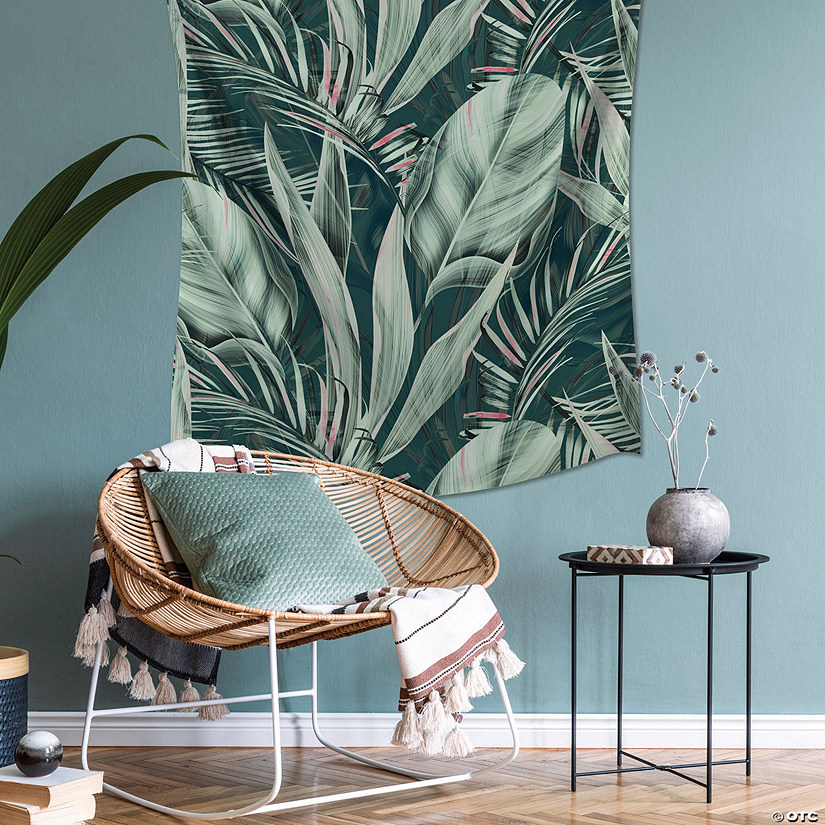 RoomMates Tropical Plants Tapestry Image