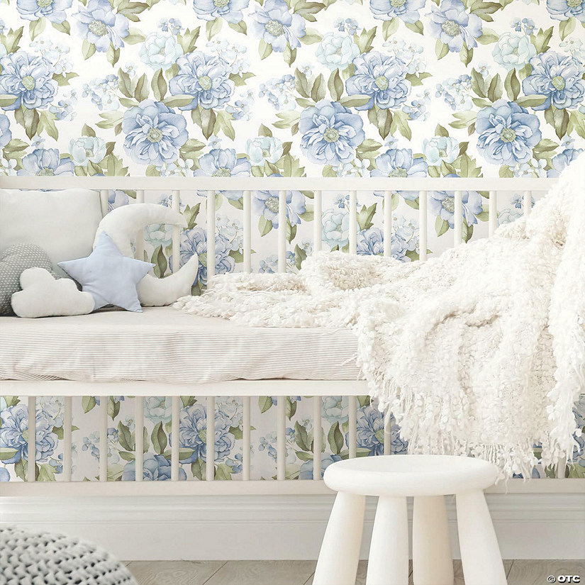 RoomMates Vintage Floral Blooms Peel and Stick Wallpaper