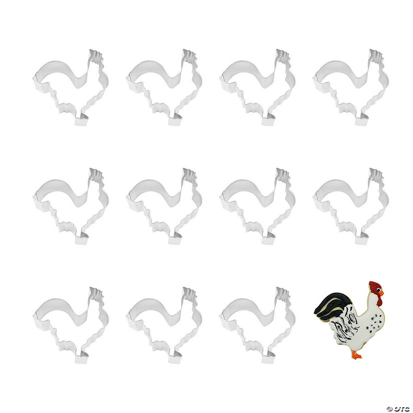 Rooster 4" Cookie Cutters Image