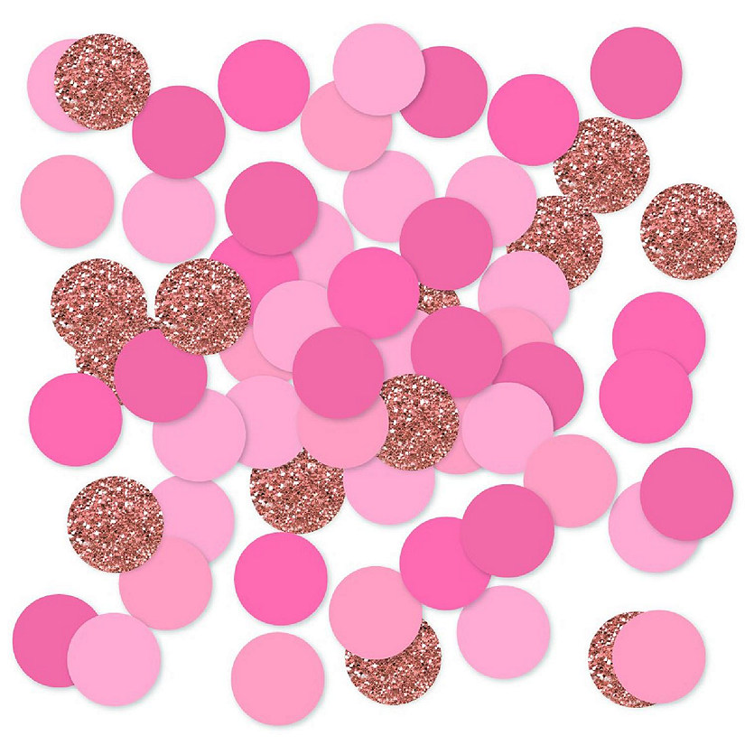 Rose Gold Boho Blush Confetti 180-Pack Image