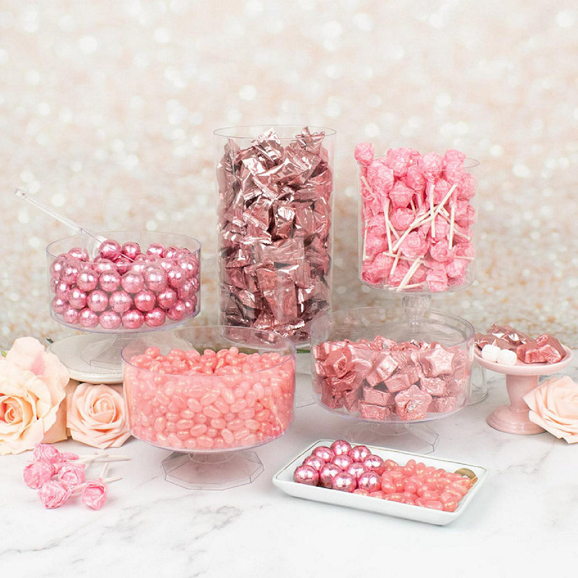 Rose Gold Candy Buffet by Just Candy - Containers Not Included Image