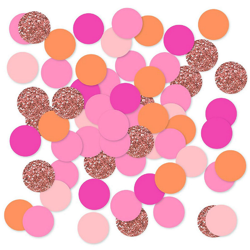 Rose Gold Ice Cream Confetti 180-Pack Image