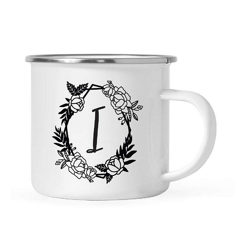 Roses Monogram I 11oz Campfire Mug Image