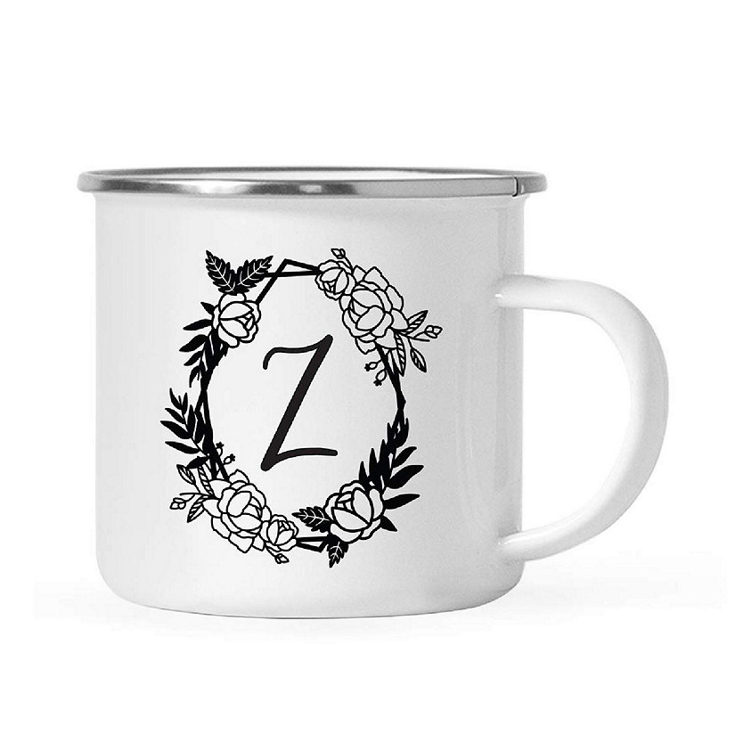 Roses Monogram Z 11oz Campfire Mug Image