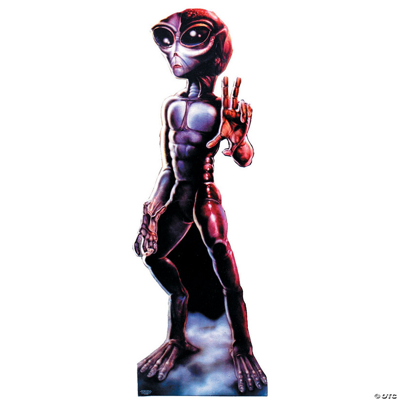 Roswell Alien - Female Cardboard Stand-Up Image