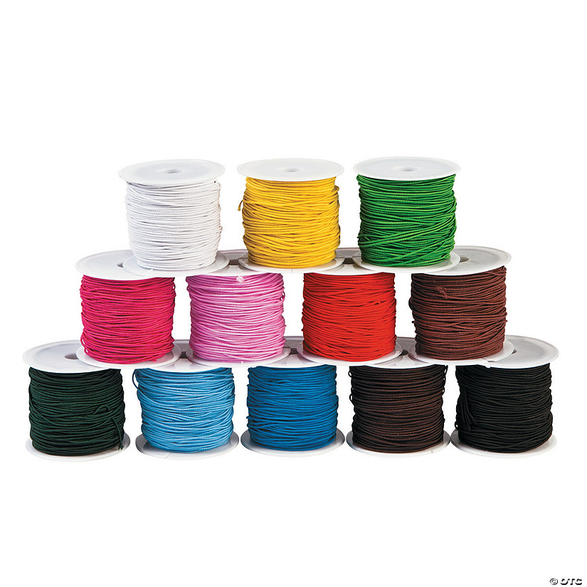 Round Elastic Cording - 12 Pc. Image
