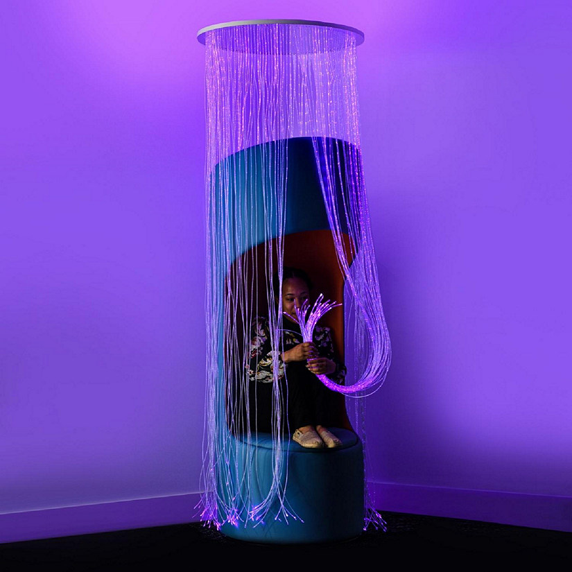 Round Fiber Optic Curtain - 100 Strands Image