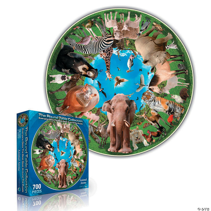 Round the Table Puzzles: Animal Arena Image