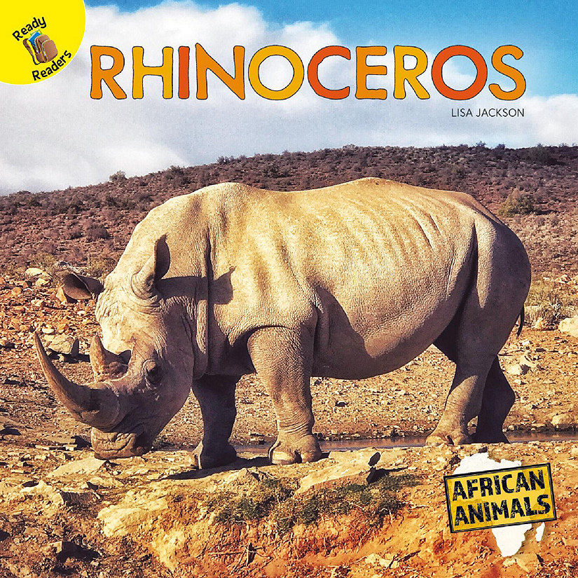 Rourke Educational Media African Animals Rhinoceros Reader Image