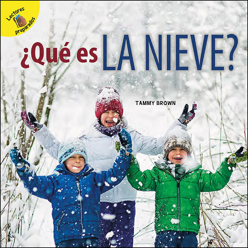 Rourke Educational Media  &#191;Qu&#233; es la nieve? (Yo s&#233;), Spanish Children's Book, Guided Reading Level F Image