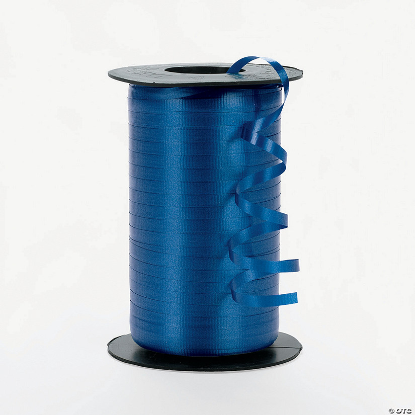 Royal Blue Curling Ribbon on Roll Image