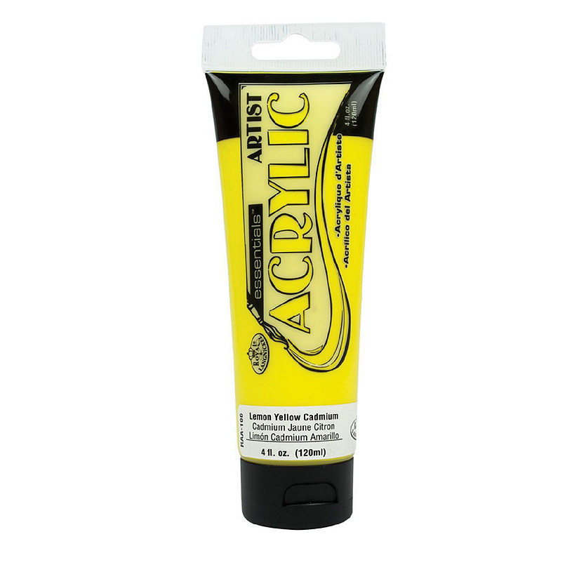 Royal Brush Artist Acrylic Paint, 120ml, Lemon Yellow Cadmium Image