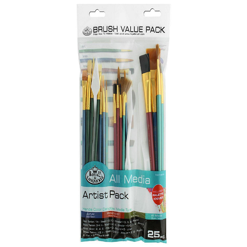 Royal Brush Value Brush Set 25pc All Media