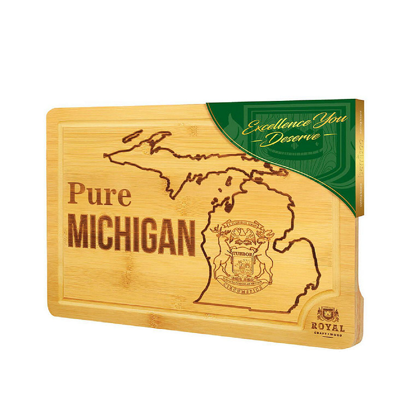 Royal Craft Wood Cutting Board, Michigan Oriental Trading