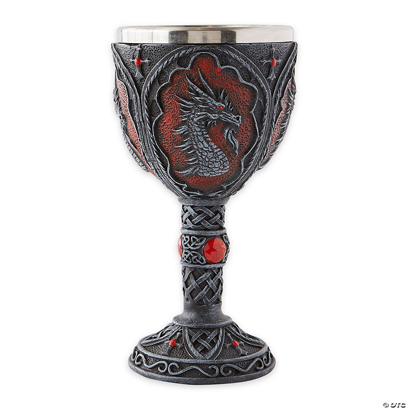 Royal Dragon Goblet 4X4X7.37" Image