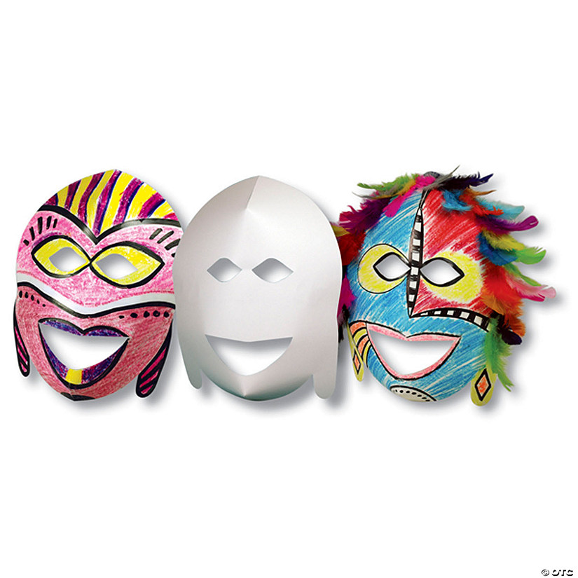 Roylco African Masks Image