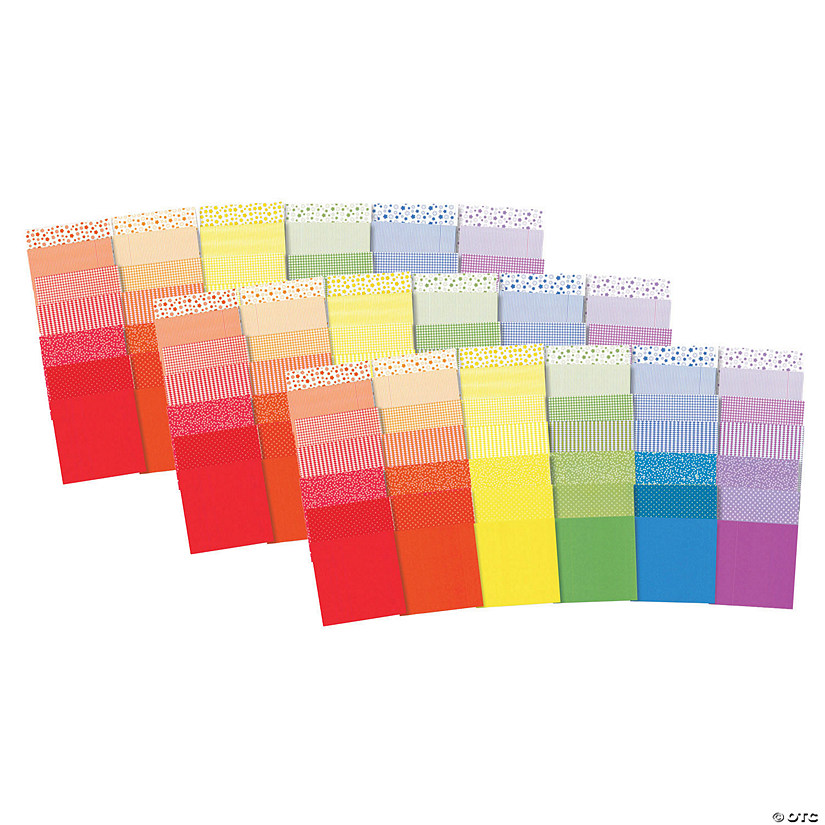 Roylco Economy Origami Paper, 6" x 6", 72 Sheets Per Pack, 3 Packs Image