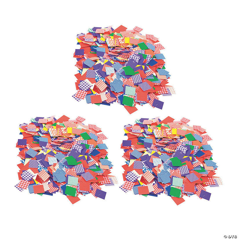 Roylco&#174; Petit Pattern Mosaics, 3/4", 6000 pieces Image