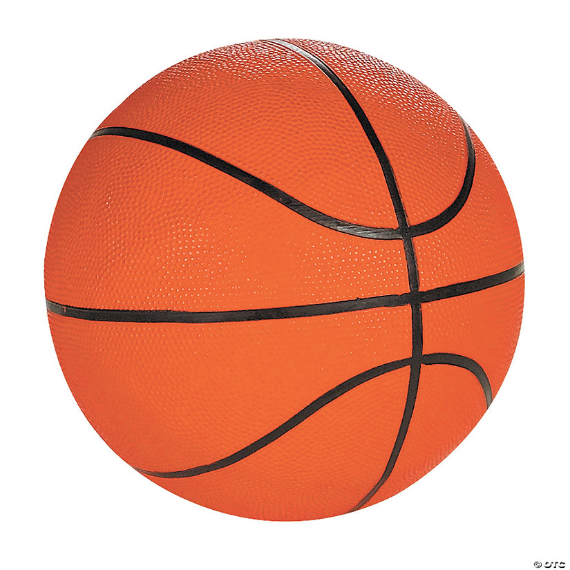 Rubber Playground Basketballs - 6 Pc. Image