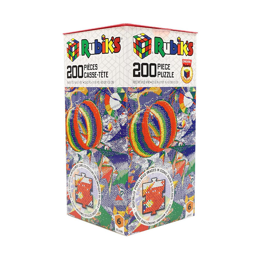 Rubiks 200 Piece Jigsaw Puzzle  Wild Wind Image