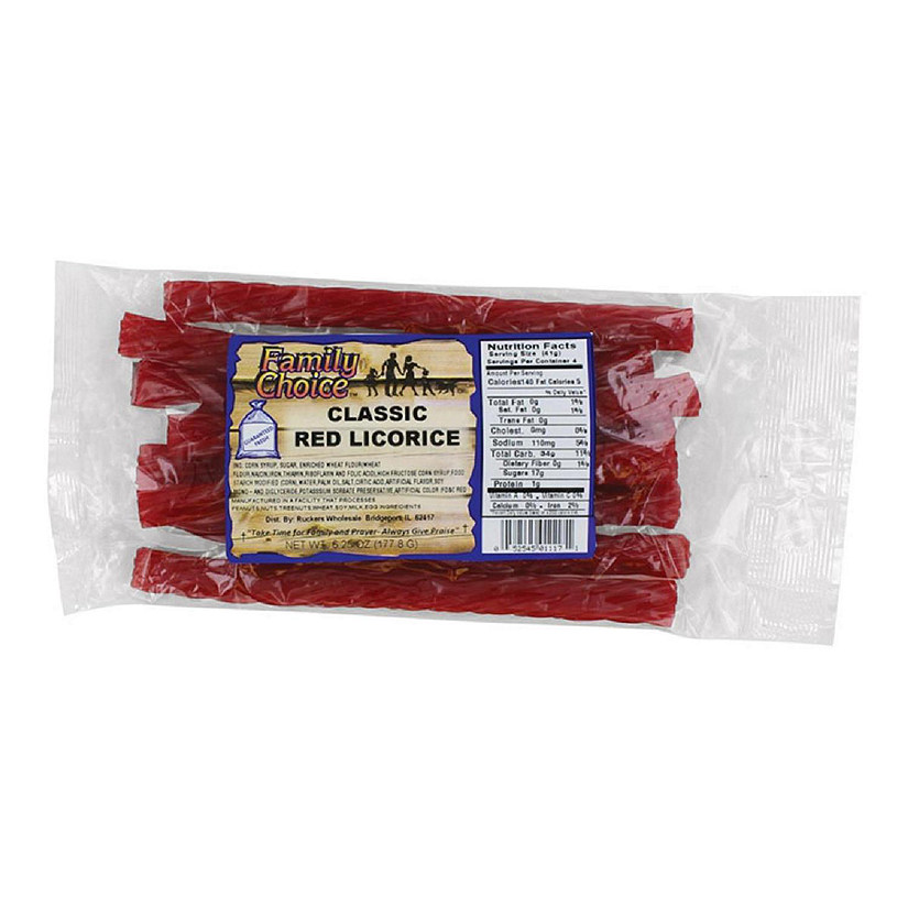 Ruckers 9235367 7 oz Classic Red Licorice Image